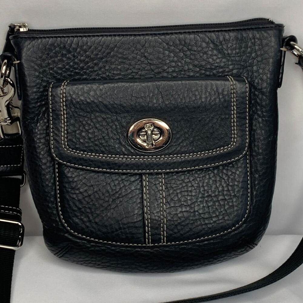 Coach Crossbody Leather Toggle Swing Purse Bag - Picture 3 of 16